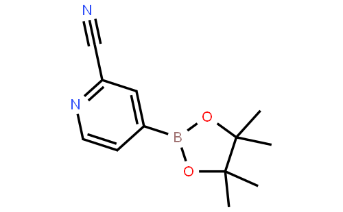 2-氰基吡啶-4-硼酸频哪醇酯