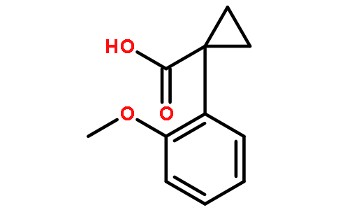 1-(2-methoxyphenyl)cyclopropane-1-carboxylic acid