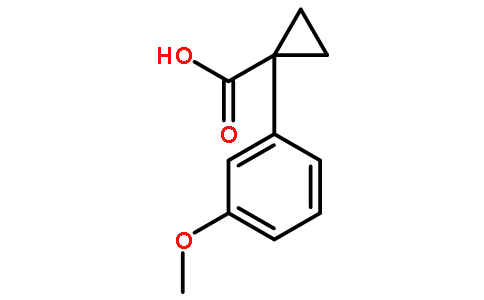 1-(3-methoxyphenyl)cyclopropanecarboxylic acid
