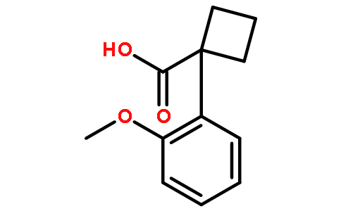 1-(2-methoxyphenyl)cyclobutanecarboxylic acid