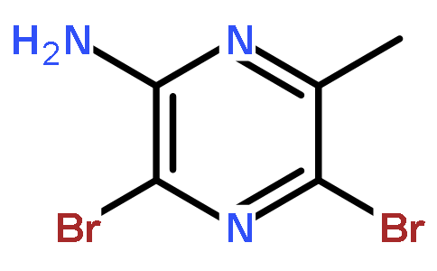2-amino-3,5-dibromo-6-methylpyrazine