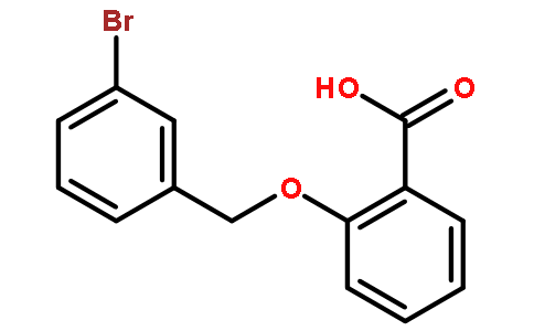 2-((3-Bromobenzyl)oxy)benzoic acid