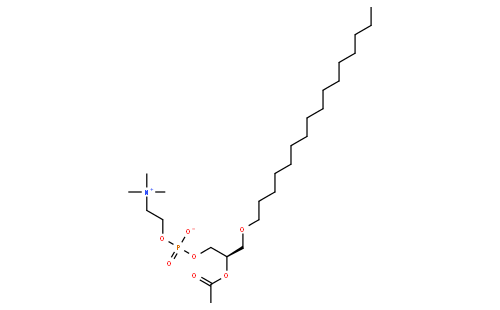 1-O-hexadecyl-2-acetyl-sn-glycero-3-phosphocholine