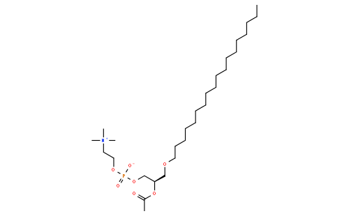 1-O-octadecyl-2-acetyl-sn-glycero-3-phosphocholine
