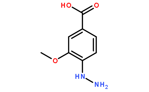 4-hydrazinyl-3-methoxybenzoic acid