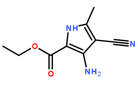 Ethyl 3-amino-4-cyano-5-methyl-1H-pyrrole-2-carboxylate