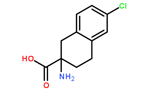 2-amino-6-chloro-3,4-dihydro-1H-naphthalene-2-carboxylic acid