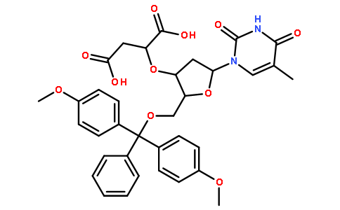 5'-O-(4,4'-二甲氧基三苯基甲基)-胸苷-3'-O-丁二酸