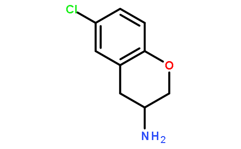 2H-1-BENZOPYRAN-3-AMINE,6-CHLORO-3,4-DIHYDRO-