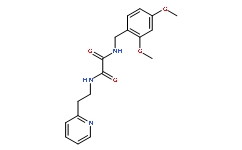 EthanediaMide, N-[(2,4-diMethoxyphenyl)Methyl]-N'-[2-(2-pyridinyl)ethyl]-