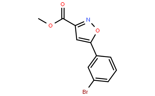 Methyl 5-(3-Bromophenyl)isoxazole-3-carboxylate