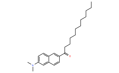 6-Dodecanoyl-N,N-dimethyl-2-naphthylamine