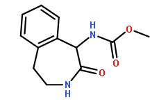 1-methoxycarbonylamino-1,2,3,4,5-pentahydro-3-benzazepine-2-one