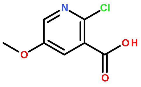 2-Chloro-5-methoxy-3-pyridinecarboxylic acid