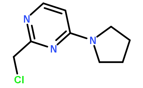 2-(Chloromethyl)-4-(pyrrolidin-1-yl)pyrimidine
