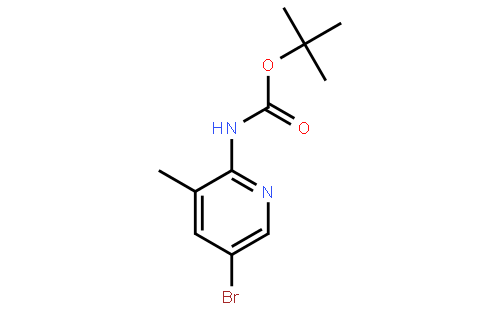 tert-Butyl (5-bromo-3-methylpyridin-2-yl)carbamate