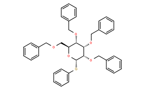 (2R,3S,4S,5R,6S)-3,4,5-Tris(benzyloxy)-2-((benzyloxy)methyl)-6-(phenylthio)tetrahydro-2H-pyran