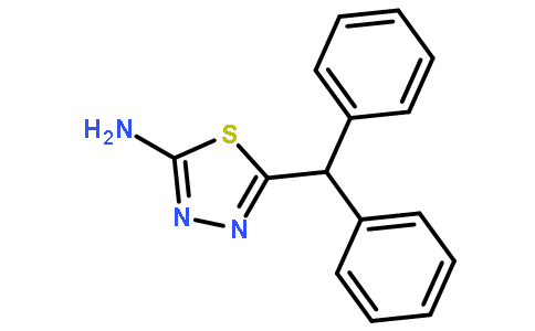 5-Benzhydryl-[1,3,4]thiadiazol-2-ylamine