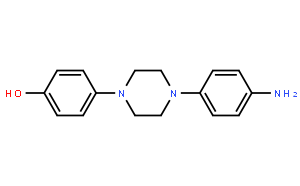 1-(4-aminophenyl)-4-(4-hydroxyphenyl)piperazine