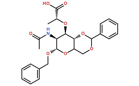 Benzyl N-acetyl-4,6-O-benzylidenemuramic acid