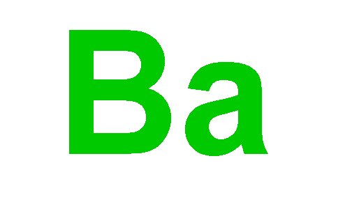 钡溶液成分分析标准物质, 钡溶液质量浓度(20˚C):19.532mg/ml