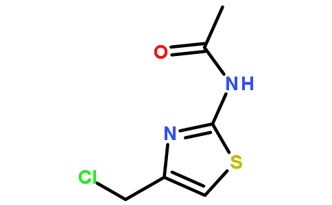 2 -乙酰氨基- 4-(氯甲基)-1,3-噻唑