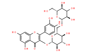 槲皮素-3-龍膽二糖甙