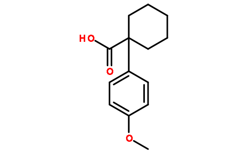 1-(4-methoxyphenyl)cyclohexanecarboxylic acid