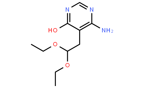 6-氨基-5-(2,2-二乙氧基乙基)-4-羟基嘧啶