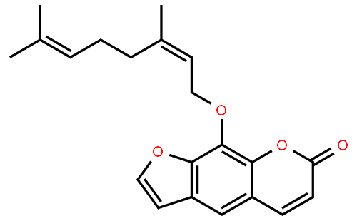 9-((3,7-Dimethylocta-2,6-dien-1-yl)oxy)-7H-furo[3,2-g]chromen-7-one