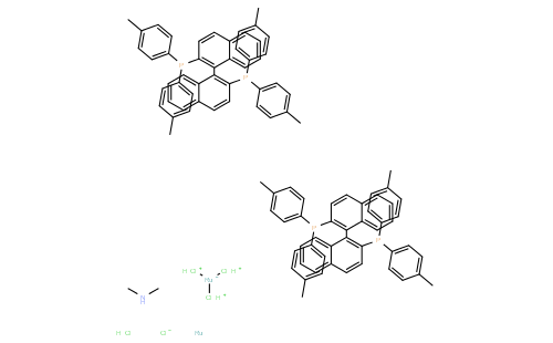 DIMETHYLAMMONIUM DICHLOROTRI(MU-CHLORO)BIS[(R)-(+)-2,2'-BIS(DI-P-TOLYLPHOSPHINO)-1,1'-BINAPHTHYL]DIRUTHENATE(II)