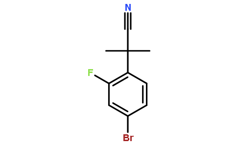 2-(4-溴-2-氟苯基)-2-甲基丙腈
