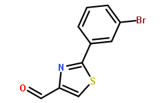 2-(3-溴苯基)噻唑-4-甲醛