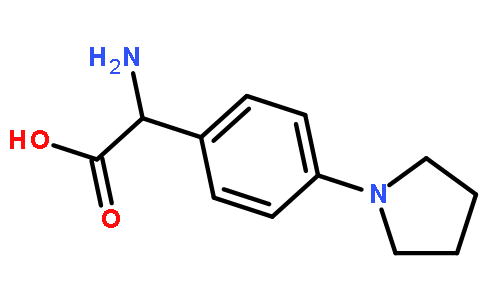 Amino-(4-pyrrolidin-1-yl-phenyl)-acetic acid