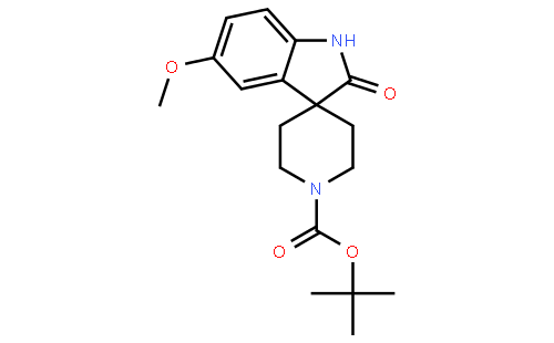 tert-Butyl 5-methoxy-2-oxospiro[indoline-3,4'-piperidine]-1'-carboxylate