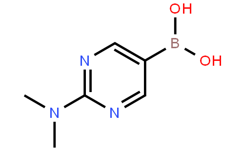 2-Dimethylaminopyrimidinyl-5-boronic acid
