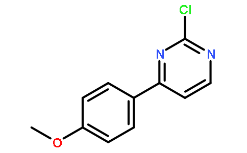 2-Chloro-4-(4-methoxyphenyl)pyrimidine
