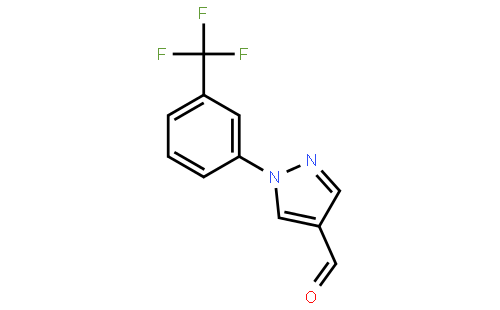 1-(3-三氟甲基苯基)吡唑-4-甲醛