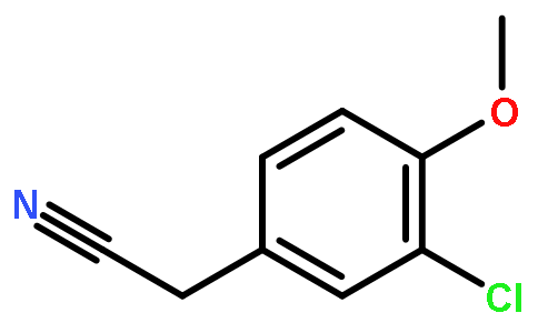 2-(3-chloro-4-methoxyphenyl)acetonitrile