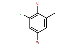 4-溴-2-氯-6-甲基苯酚