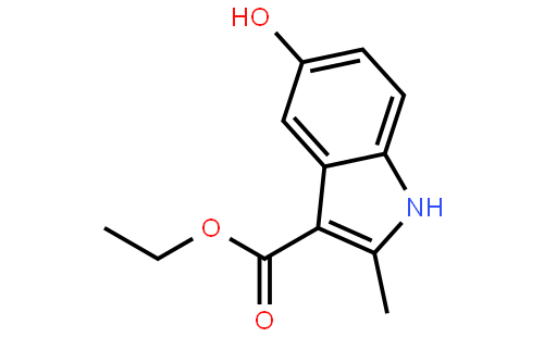 5-羟基-2-甲基吲哚-3-甲酸乙酯