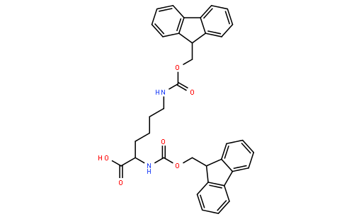 (R)-2,6-Bis((((9H-fluoren-9-yl)methoxy)carbonyl)amino)hexanoic acid
