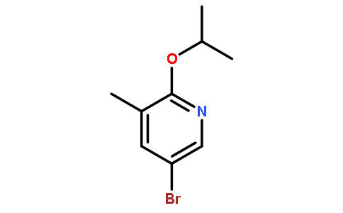 5-Bromo-2-isopropoxy-3-methylpyridine