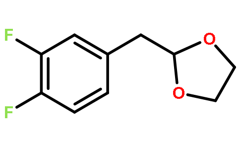2-[(3,4-二氟苯基)甲基]-(9ci)-1,3-二氧戊环
