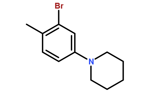 1-(3-Bromo-4-methylphenyl)piperidine