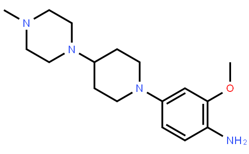 2-METHOXY-4-[4-(4-METHYLPIPERAZIN-1-YL)PIPERIDIN-1-YL]ANILINE