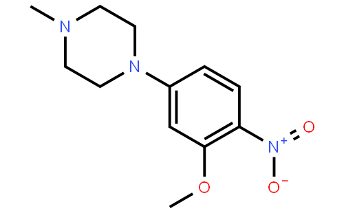 1-(3-Methoxy-4-nitrophenyl)-4-methylpiperazine