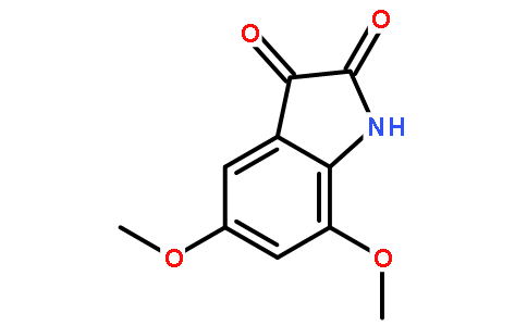 5,7-dimethoxyindoline-2,3-dione