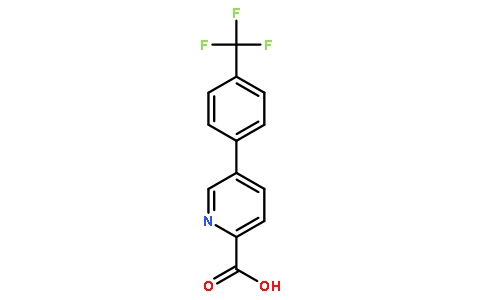 5-(4-(Trifluoromethyl)phenyl)picolinic acid
