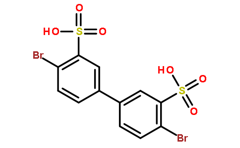[1,1'-Biphenyl]-3,3'-disulfonic acid,4,4'-dibromo-